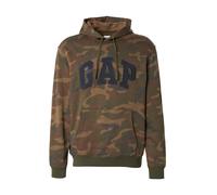 GAP Sweat-shirt 'HERITAGE' beige / gris / kaki, Taille XL