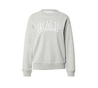 GAP Sweat-shirt 'HERITAGE' gris / blanc, Taille S