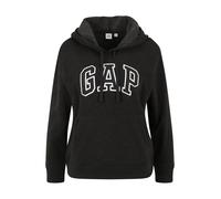 GAP Sweat-shirt 'HERITAGE' gris foncé / blanc, Taille M