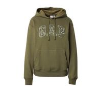 GAP Sweat-shirt 'HERITAGE' kaki / olive / vert foncé, Taille L