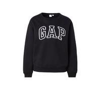 GAP Sweat-shirt 'HERITAGE' noir / blanc, Taille S