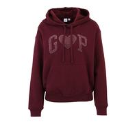 GAP Sweat-shirt 'HERITAGE' rose ancienne / bordeaux, Taille S