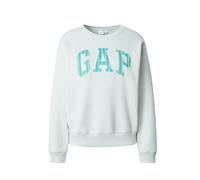 GAP Sweat-shirt 'HERITAGE' turquoise / noisette / menthe / violet pastel, Taille M