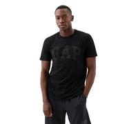 GAP T-shirt à logo doux pour homme, pour tous les jours, Noir véritable., XX-Large
