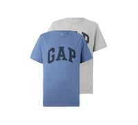 GAP T-Shirt bleu / bleu foncé / gris chiné, Taille L