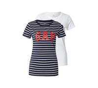 GAP T-shirt 'FRANCHISE' bleu marine / rouge / blanc, Taille S