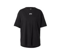 GAP T-shirt oversize noir / blanc, Taille XS