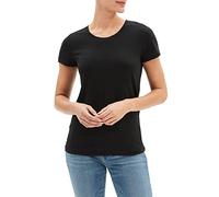 Gap Favorite Crewneck Tee T-Shirt, True Black, M Femme