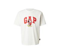GAP T-Shirt 'V-DIS x GAP' jaune clair / rouge / noir / blanc, Taille XL