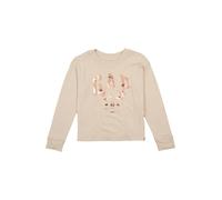 GAP T-Shirt 'V-FAMILY' cappuccino / bronze, Taille 140-146