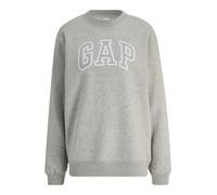 Gap Tall Sweat-shirt 'HERITAGE' gris / gris chiné / blanc, Taille M