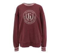 Gap Tall Sweat-shirt rouge carmin / blanc, Taille L