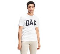 GAP V-Basic Logo T T-Shirt, Blanc Global, XX-Large Homme