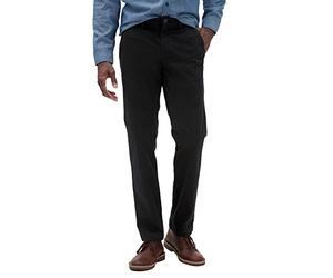 GAP V-Essential Coupe Droite Kaki, Noir véritable, 33W x 32L Homme
