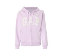 GAP Veste de survêtement 'HERITAGE' gris chiné / prune, Taille S