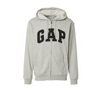 GAP Veste de survêtement 'HERITAGE' gris clair / noir, Taille S