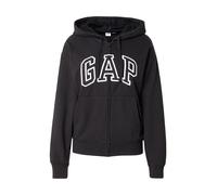 GAP Veste de survêtement 'HERITAGE' noir / blanc, Taille XS