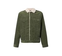 GAP Veste mi-saison 'Sherpa' crème / olive, Taille L