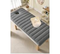 GAPECHNG Matelas de Massage Pliable Gris, Épaisseur 6 Cm, Portable, Pour Table de Massage, Surmatelas Antidérapant Pour Salon Professionnel, Spa/Grey/70 * 190Cm R