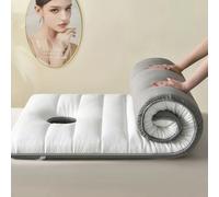 GAPECHNG Matelas de Massage Pliable Gris, Épaisseur 6 Cm, Portable, Pour Table de Massage, Surmatelas Antidérapant Pour Salon Professionnel, Spa/White/70 * 190Cm R