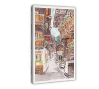 GAPKJGTS Poster sur toile Brienz Suisse Alpes suisses - Décoration pour chambre à coucher, bureau, chambre - Cadeau - 40 x 60 cm