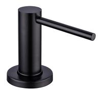 GAPPO Distributeur de Savon pour évier de Cuisine, Pompe à Main, Flacon intégré, Accessoires d'évier de Cuisine, Noir Mat