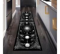 Gaqinhh Mystique Ciel étoilé Tapis de Cuisine Devant Evier Antidérapant Lavable 80 x 300 cm, Science Fiction Divination Tapis de Passage Interieur Entrée pour Salon Bureau Chambre à Coucher