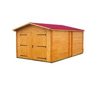 Garage en bois 17,19 m2 Dorna 3554 HABRITA