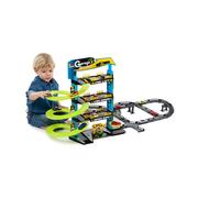 Molto Parking 3 Plants Plus Tracks With 5 Cars 59x55x33 Cm Jaune