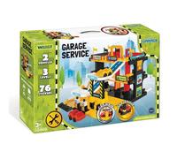 Garage à Trois Niveaux - Wader - 50460 - Avec Ascenseur - Pour Enfants - 59x15x39.5 cm
