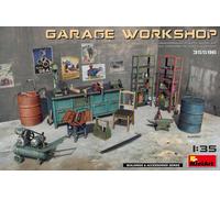 Garage Atelier (Série Diorama) 1:35 Kit De Modèle En Plastique MINIART