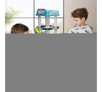 Garage avec Voiture Jouet, Garage De Parking À 6 Étages, Parking Enfant avec Voiture, Jouet Garages Voitures avec Ascenseur Circuit, Jouets Interactif De Véhicule De Rampe De Voitures De Course