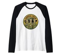 Garage Crew Mécanicien Classique Restauration Voiture Comic Vintage Manche Raglan