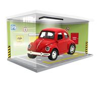 Garage Display Case, Model Car Display Case, Diisplay Cases for, Toy Car Garagee with LED Lights, Cars Show Cases, Garage Scene Model, Exquisite Cars Parking Garages Displaay for Living