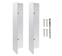 Garage Door Guard, Rainproof Stainless Steel, 18 Inches Bottom with Weatherproof Design, Home Safety Strip, Door Protection Accessory with Easy Install, Household Tool for Snakes and Animals