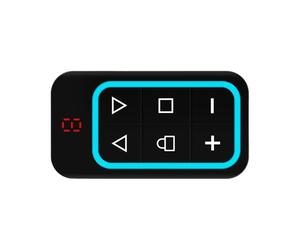 Garage Door Opener Remote - Transmitter Replacement | 6 Buttons Gate Wireless Control | Clicker Signal Booster Rolling Code for Home Outdoor Apartment Property Security Daily Access Vehicle Entry