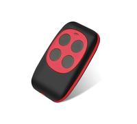 Garage Door RF Remote Control Duplicator 433MHz Code Grabber Clone Gate Key Fob Command Hand Transmitter 4 Buttons Waterproof(Red)