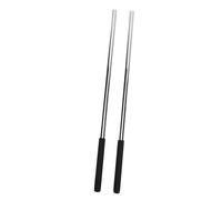 Garage Door Torsion Spring Winding Bars 2Pcs | 1 / 2in Diameter 17.2in Alloy Steel | Textured Knurled Handle for Protected Winding/Unwinding/Tension Control