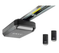 Entraînement de porte de garage Easy 600 avec rail et 2 émetteurs manuels - Entraînement de porte - Ouvre-porte de garage - Entraînement de porte de garage électrique - Entraînement par chaîne pour