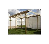 Garage en bois avec toit PVC CARPORT IMPERIA