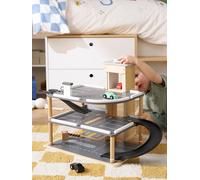 VERTBAUDET Garage en Bois 3 Niveaux Multicolore TU