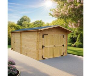 garage en bois Vectura 3,65x6,64m