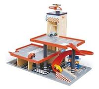 Garage et Station Service en bois Orange G