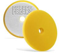 Garage Freaks Éponge de Polissage - Medium Cut - Jaune - Tampon de Polissage de 150 mm pour Plaque de Support de 125 mm - Velcro de qualité supérieure - Fabriqué par Menzerna - Dissolvant Hologramme