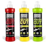 Garage Freaks Polish Set: Heavy cut250ml + Medium cut250ml + Finish
