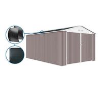 Garage Métal "Nevada" - 15,36m² Avec Panneaux Solaires