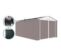 Garage métal ""Nevada"" - 15,36m² avec panneaux solaires