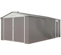Garage métal Nevada avec Porte battante - 18,56 m²
