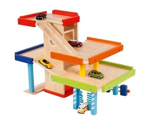 Garage Parking petites voitures en bois Goki®