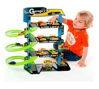 Garage pour enfants Molto - 4 étages - Vert - MOLTO - Enfant - Mixte